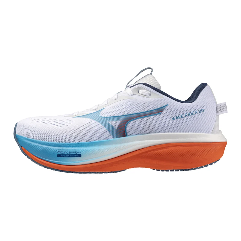 Wave Rider 30 Chaussure de running sans stabilisateurs Hommes - blanc, bleu