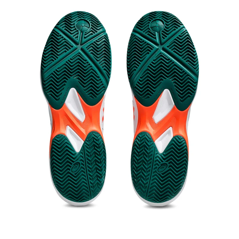 Game FF Chaussures padel Hommes - blanc, vert foncé