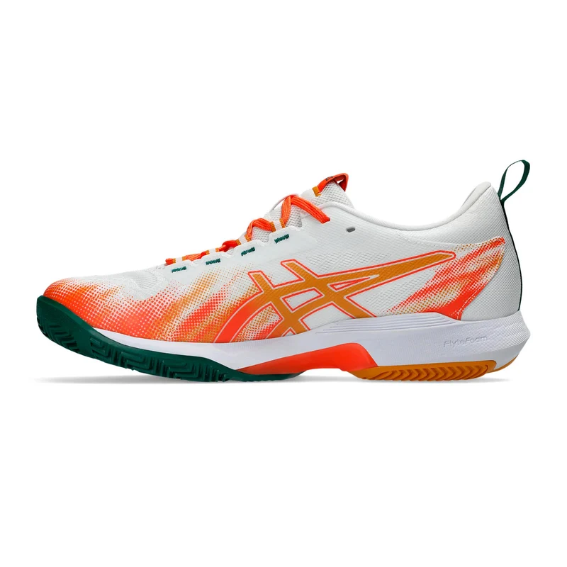 Sonicsmash FF Chaussures padel Hommes - blanc, orange fluo