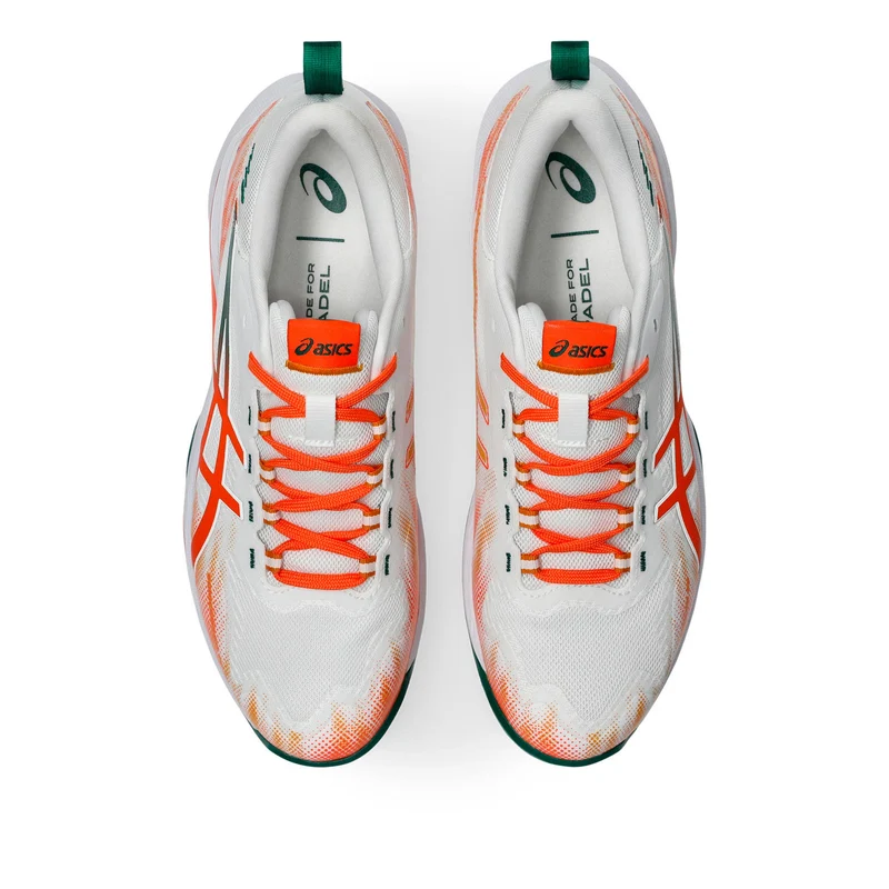 Sonicsmash FF Chaussures padel Hommes - blanc, orange fluo