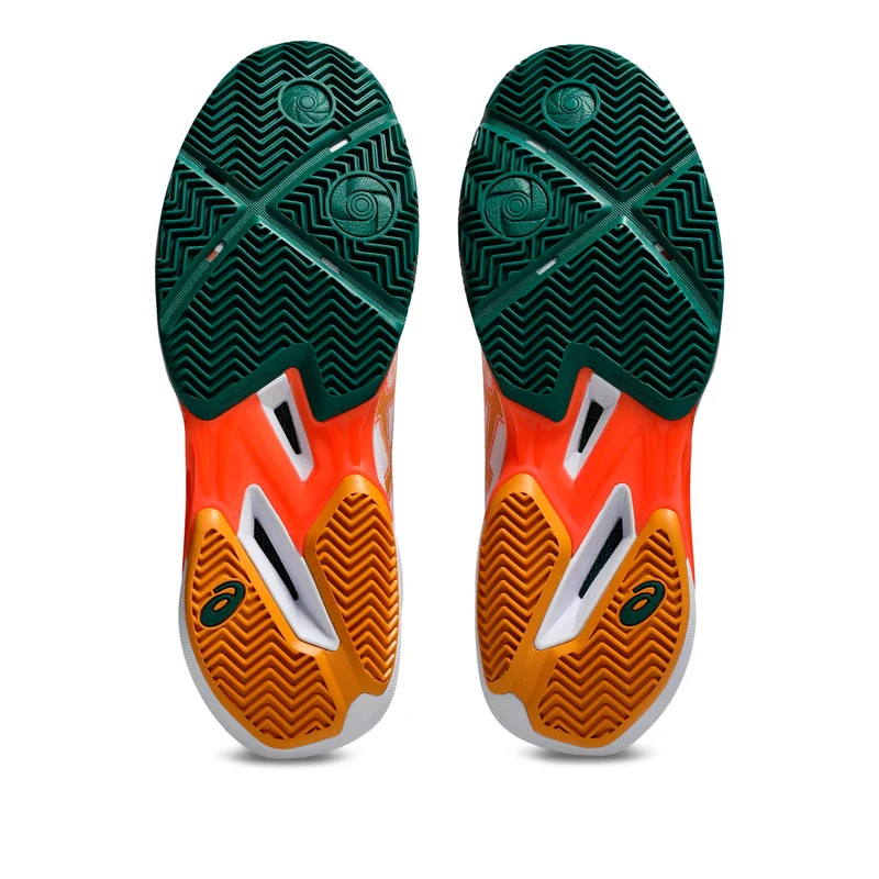 Sonicsmash FF Chaussures padel Hommes - blanc, orange fluo