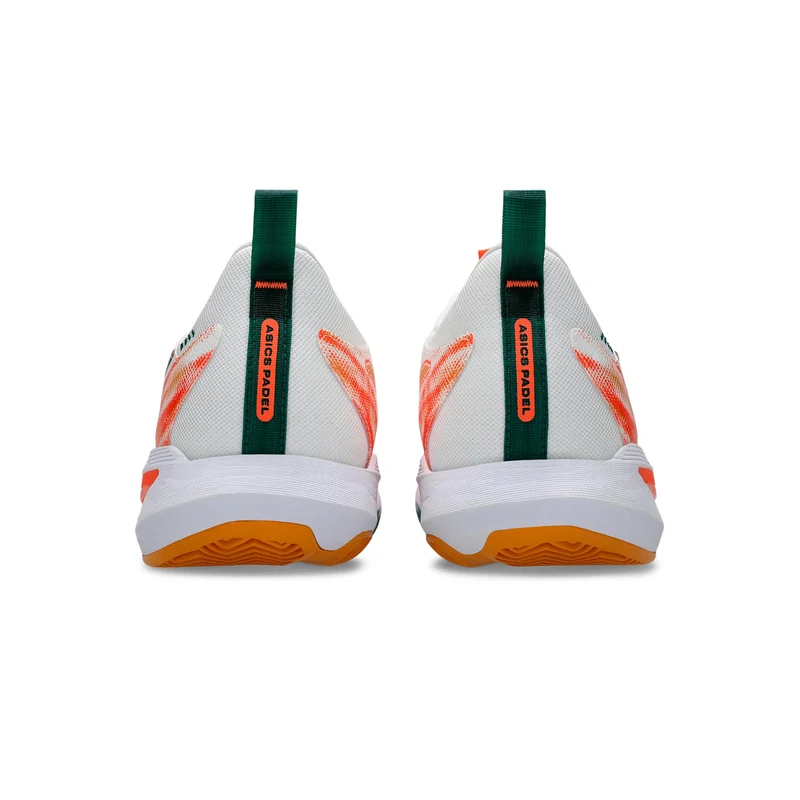 Sonicsmash FF Chaussures padel Hommes - blanc, orange fluo