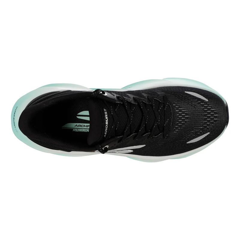 SKX Aero Burst Chaussure de running sans stabilisateurs Femmes - noir, menthe