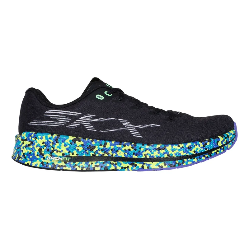 Go Run Razor 5 Chaussure De Running Sans Stabilisateurs Femmes-Noir,Multicouleur
