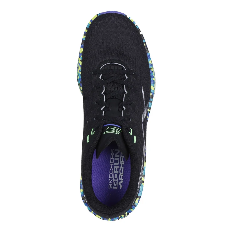 Go Run Razor 5 Chaussure De Running Sans Stabilisateurs Femmes-Noir,Multicouleur