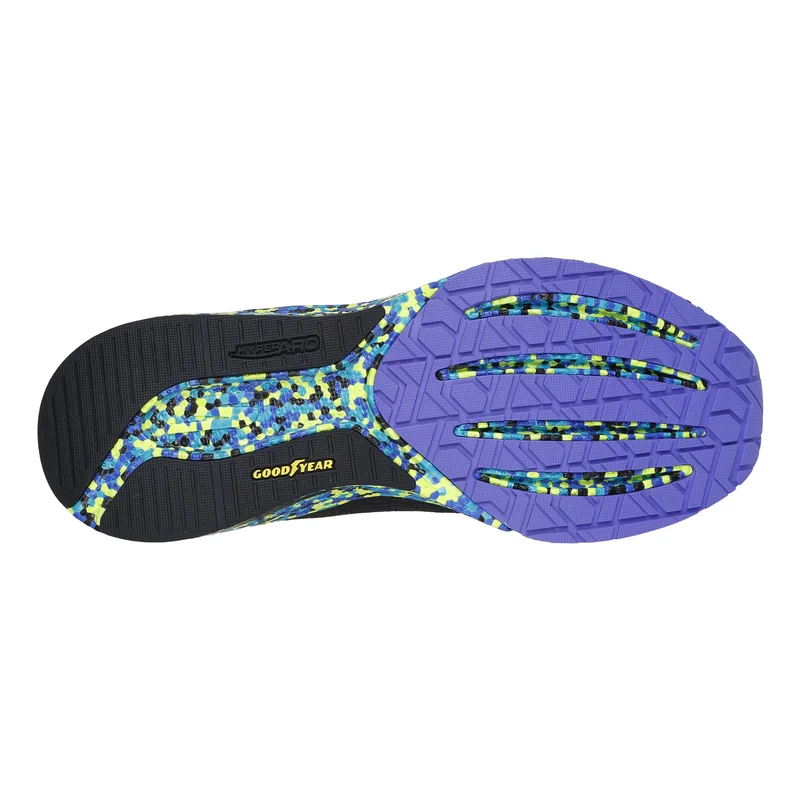 Go Run Razor 5 Chaussure De Running Sans Stabilisateurs Femmes-Noir,Multicouleur