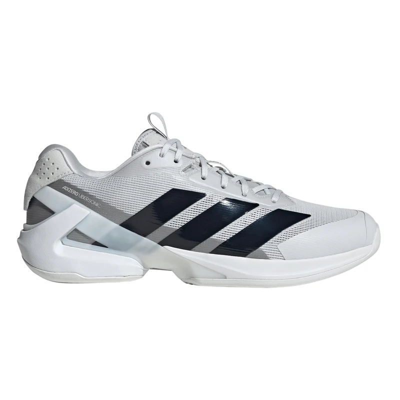 adizero Ubersonic 5 Chaussures toutes surfaces Hommes - gris clair, bleu nuit