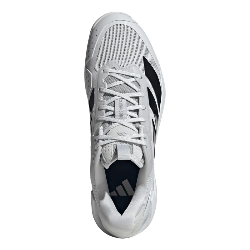 adizero Ubersonic 5 Chaussures toutes surfaces Hommes - gris clair, bleu nuit
