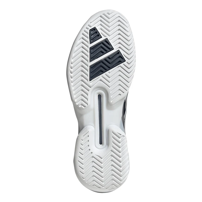 adizero Ubersonic 5 Chaussures toutes surfaces Hommes - gris clair, bleu nuit