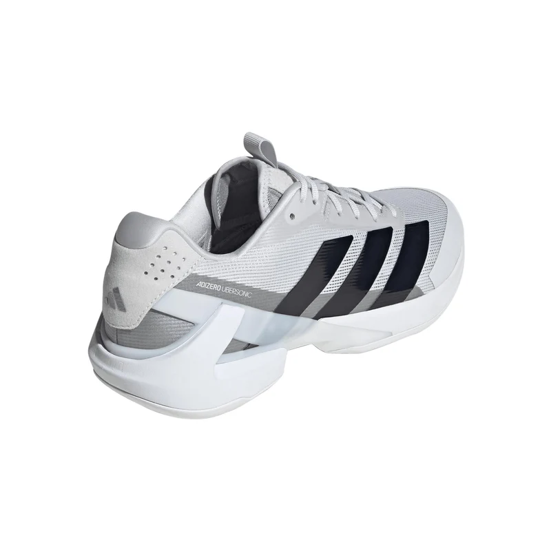 adizero Ubersonic 5 Chaussures toutes surfaces Hommes - gris clair, bleu nuit