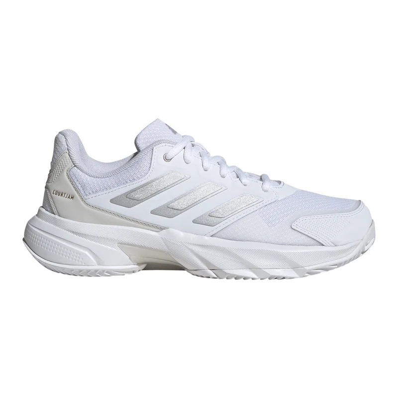 CourtJam Control 3 Chaussure terre battue Femmes - blanc, argent