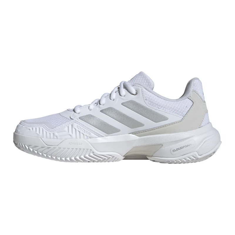 CourtJam Control 3 Chaussure terre battue Femmes - blanc, argent