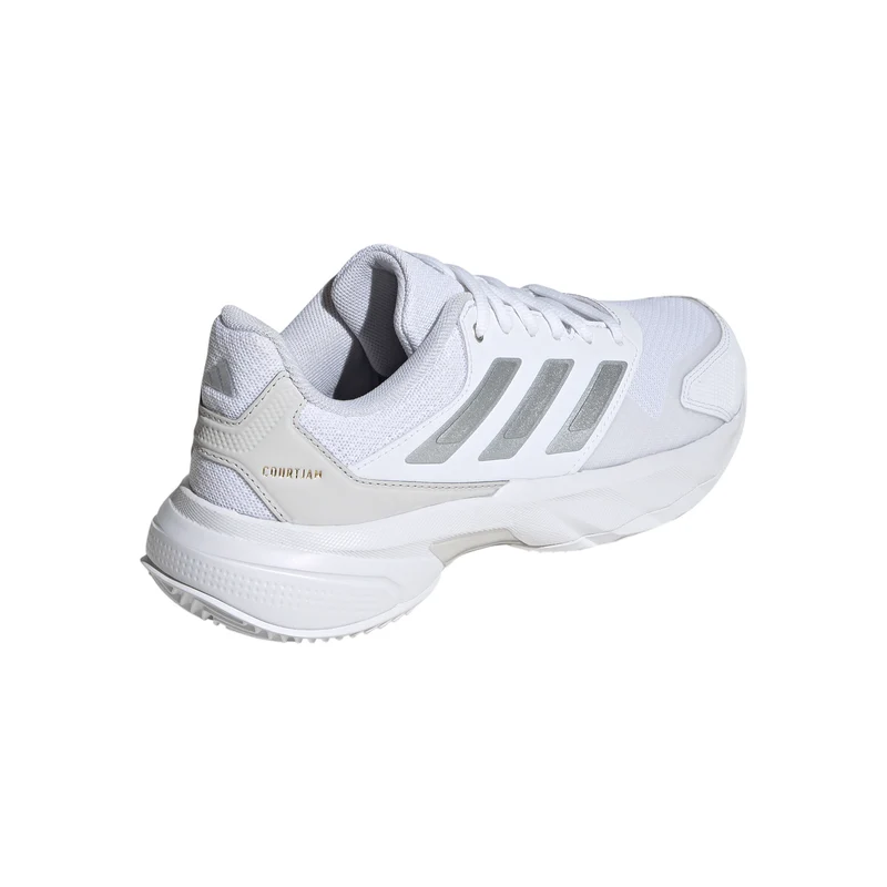 CourtJam Control 3 Chaussure terre battue Femmes - blanc, argent