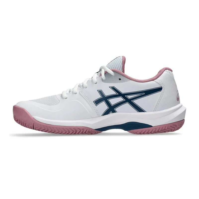 Game FF Chaussure terre battue Femmes - blanc, bleu foncé