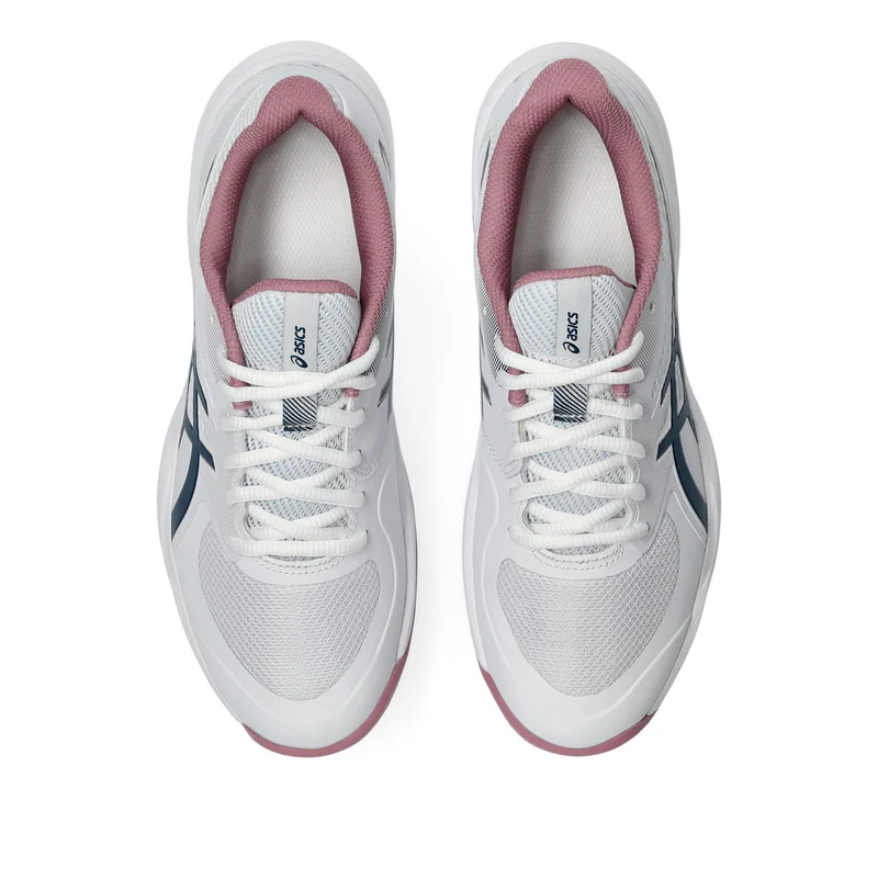 Game FF Chaussure terre battue Femmes - blanc, bleu foncé