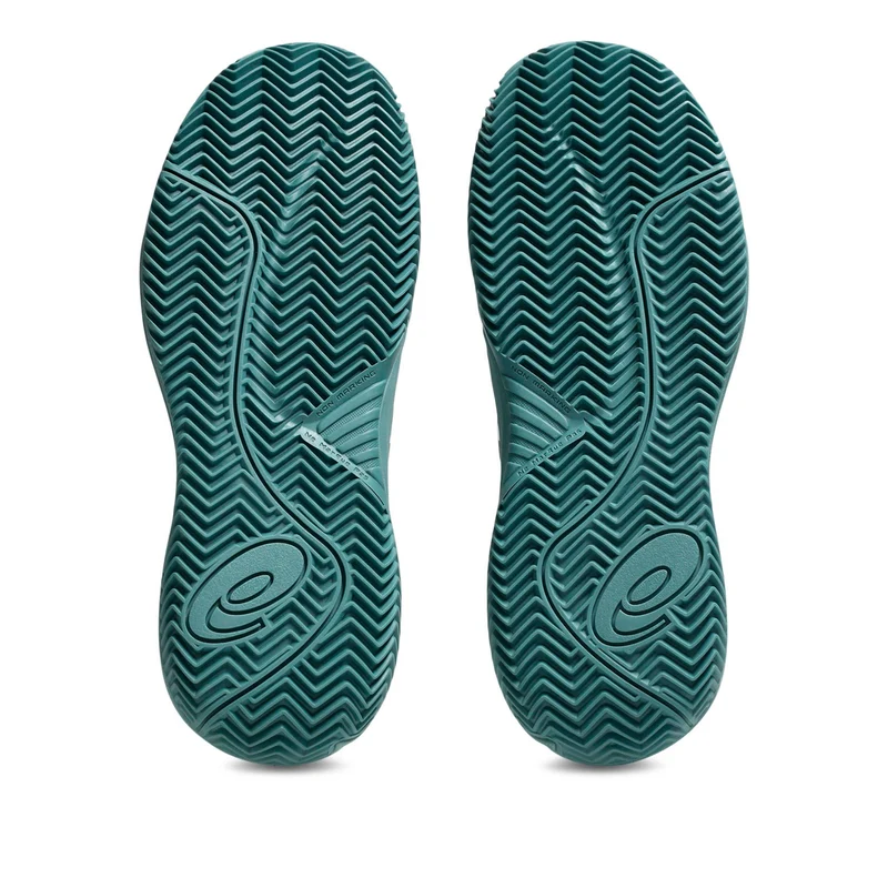 Gel-Resolution X GS Chaussure terre battue Enfants - blanc, bleu petrol