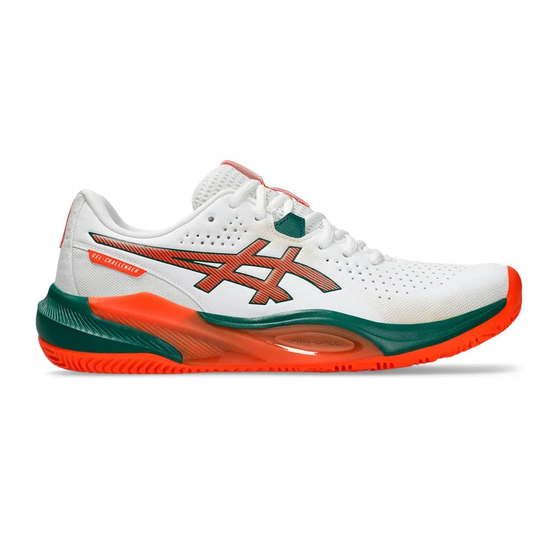 Gel-Challenger 15 Chaussures padel Hommes - blanc, vert foncé