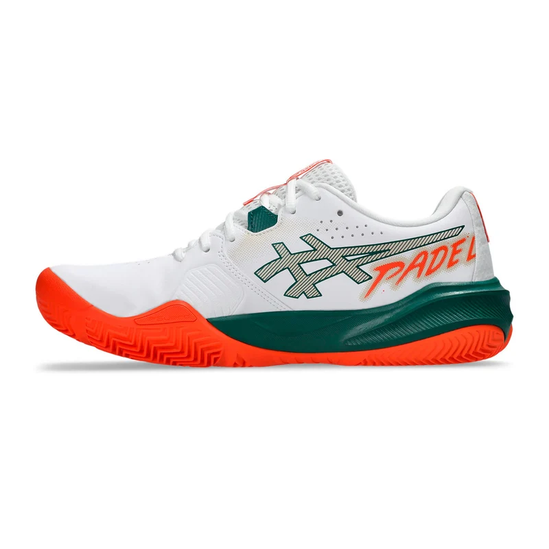 Gel-Challenger 15 Chaussures padel Hommes - blanc, vert foncé