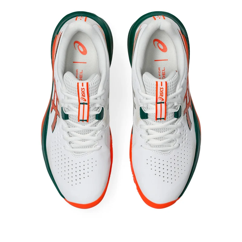 Gel-Challenger 15 Chaussures padel Hommes - blanc, vert foncé