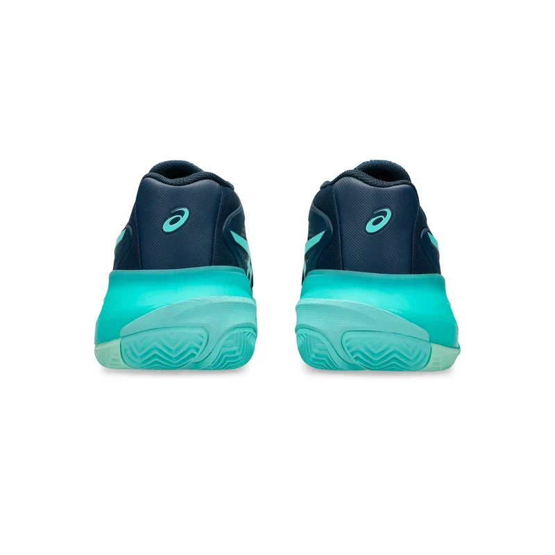 Gel-Resolution X Chaussure terre battue Hommes - bleu foncé, menthe