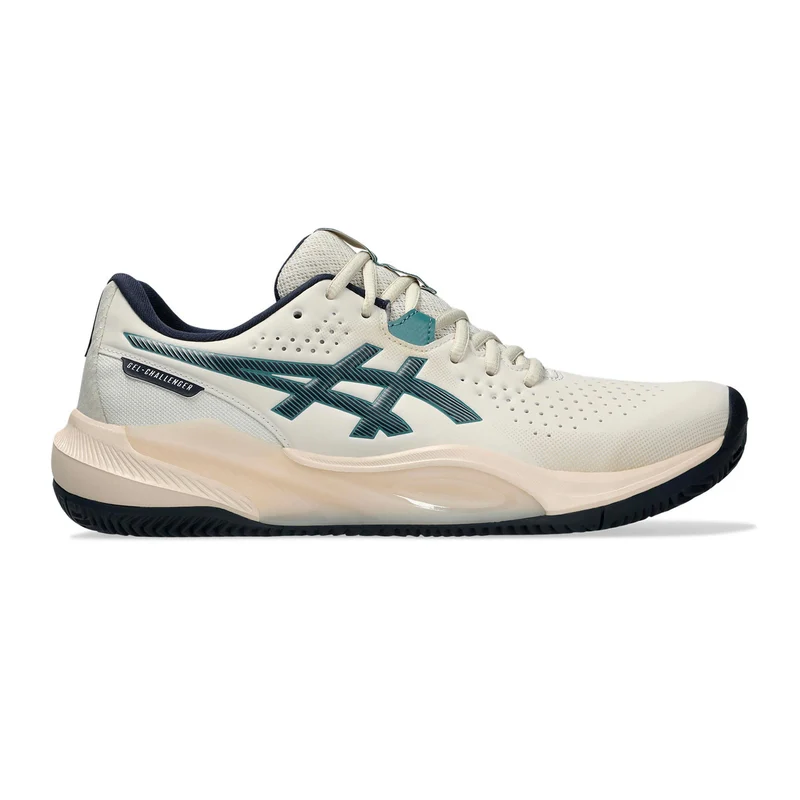 Gel-Challenger 15 Chaussure terre battue Hommes - beige, bleu foncé
