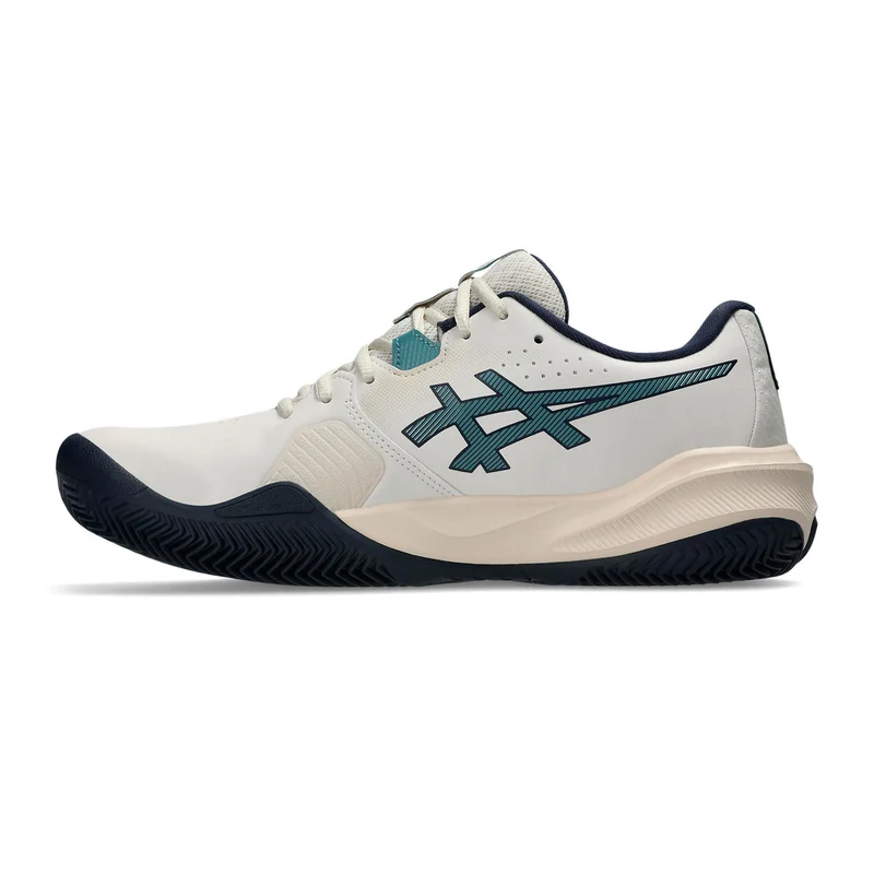 Gel-Challenger 15 Chaussure terre battue Hommes - beige, bleu foncé