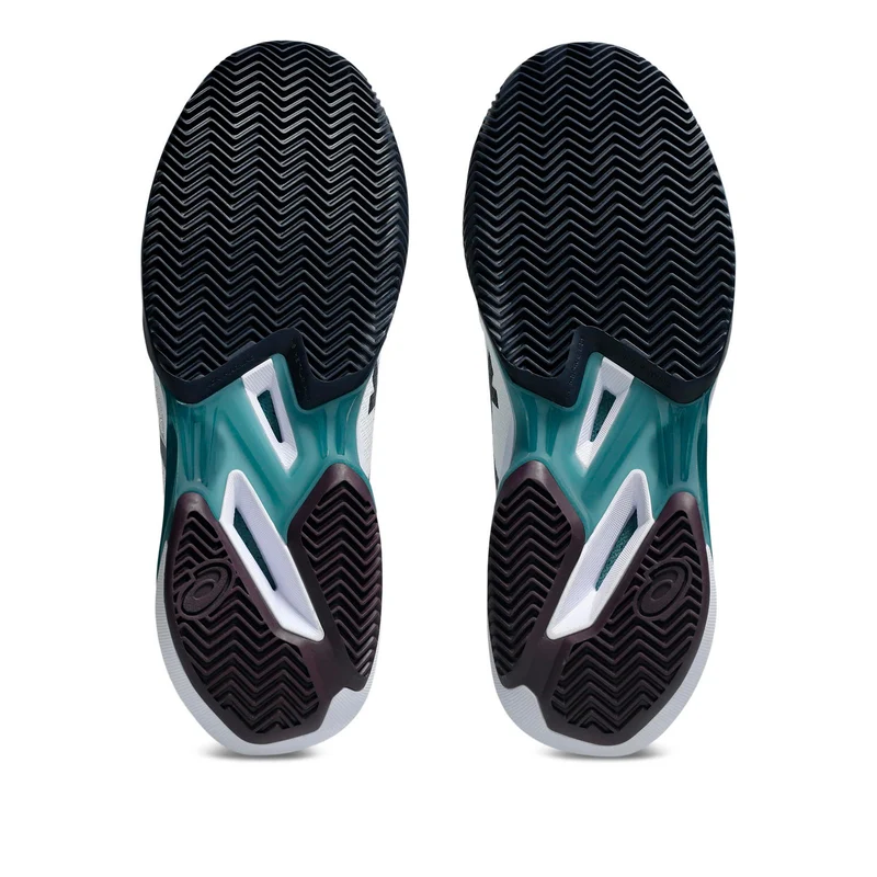 Solution Speed FF 4 Chaussure terre battue Hommes - blanc, bleu nuit