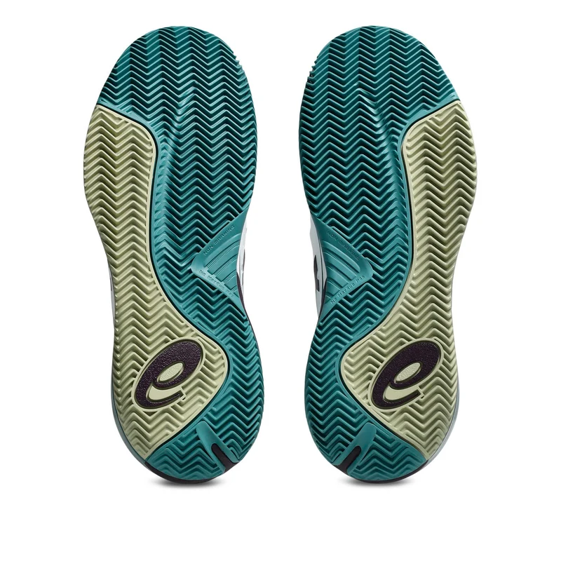 Gel-Resolution X Chaussure terre battue Hommes - blanc, bleu petrol