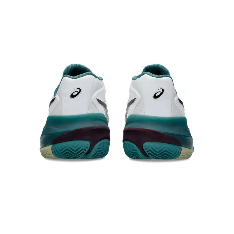 Gel-Resolution X Chaussure terre battue Hommes - blanc, bleu petrol