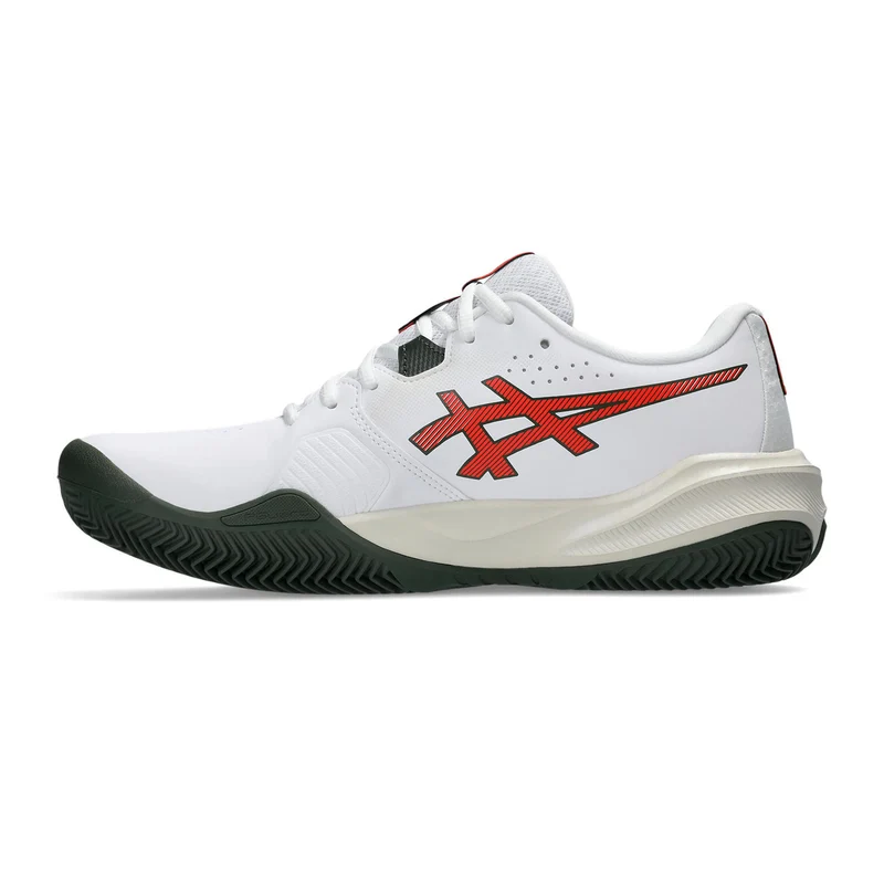 Gel-Challenger 15 Chaussure terre battue Hommes - blanc, rouge
