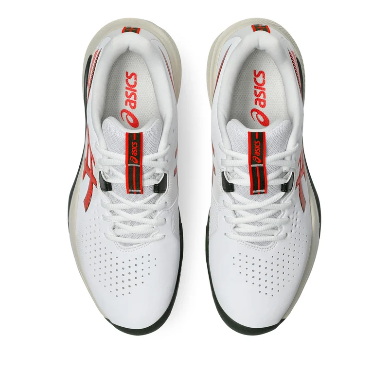 Gel-Challenger 15 Chaussure terre battue Hommes - blanc, rouge