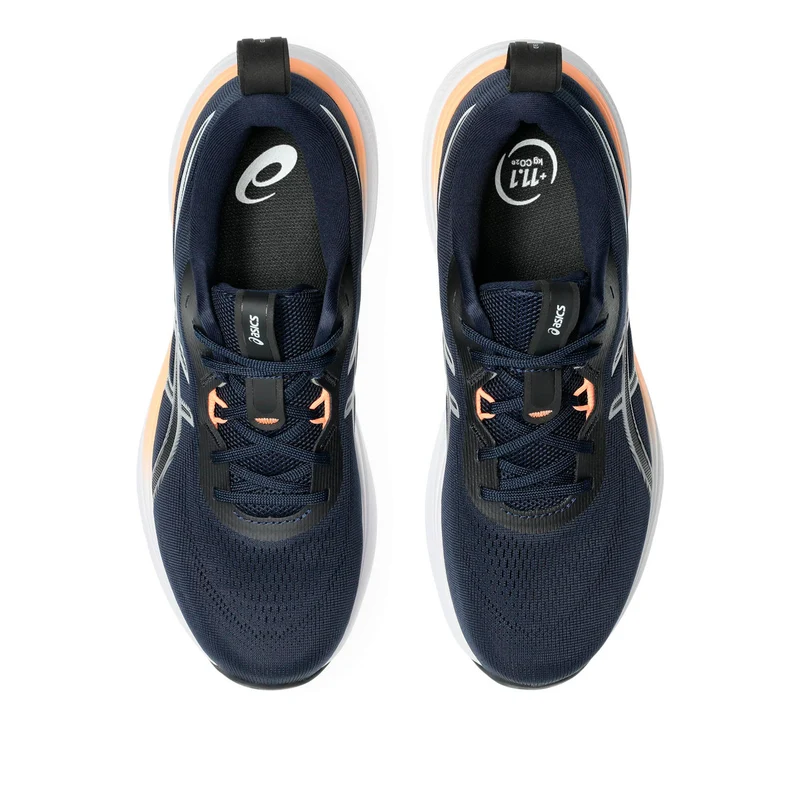 GEL-PULSE 17 Chaussure de running sans stabilisateurs Hommes - bleu foncé, orange