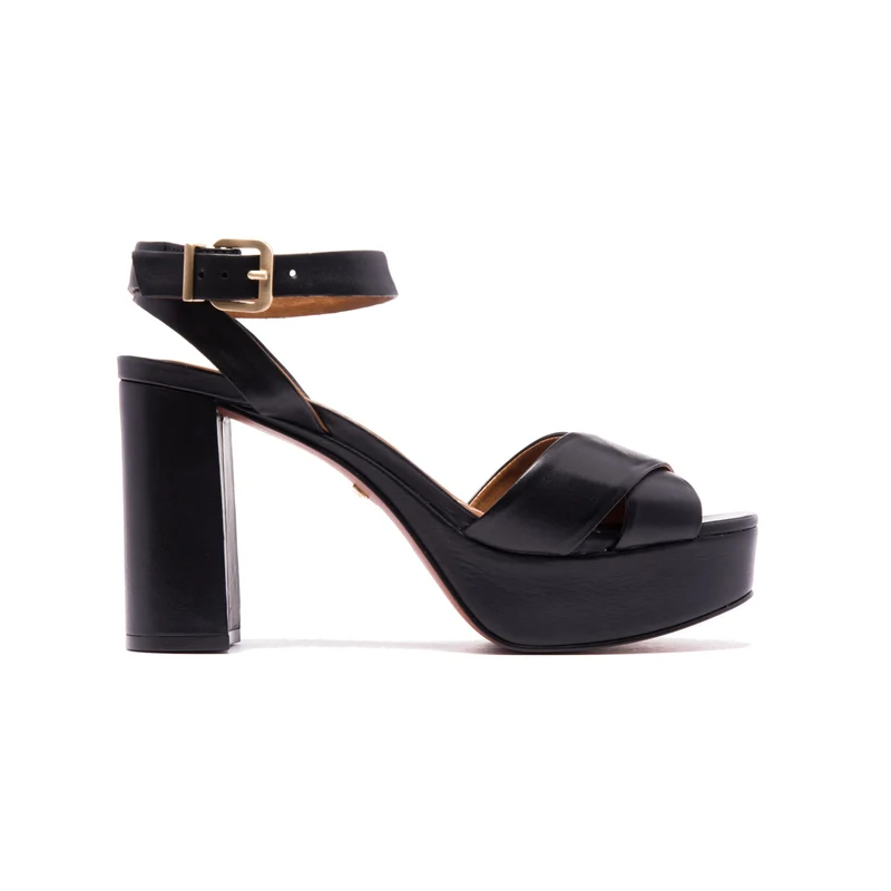 Marika Black Leather