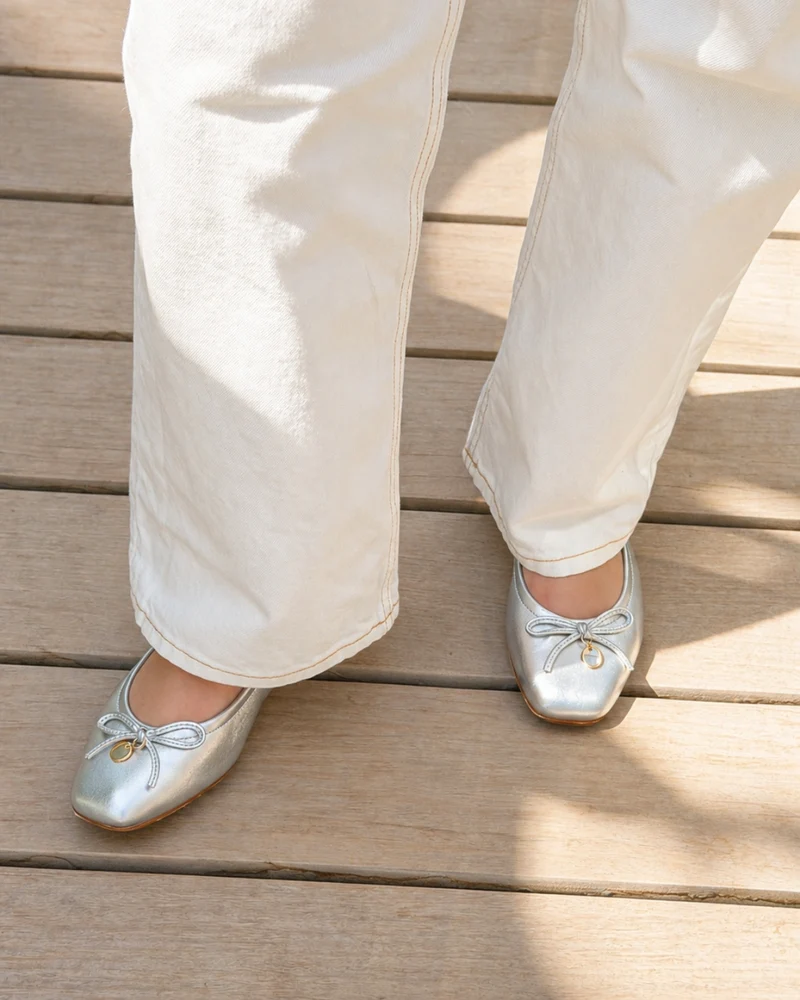 Lucci Silver Leather