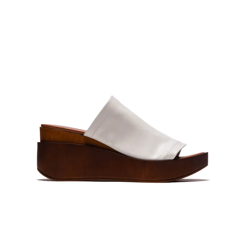 Ophelia White Leather