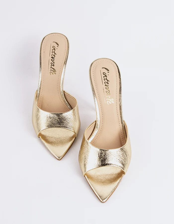 Thelma Gold Leather