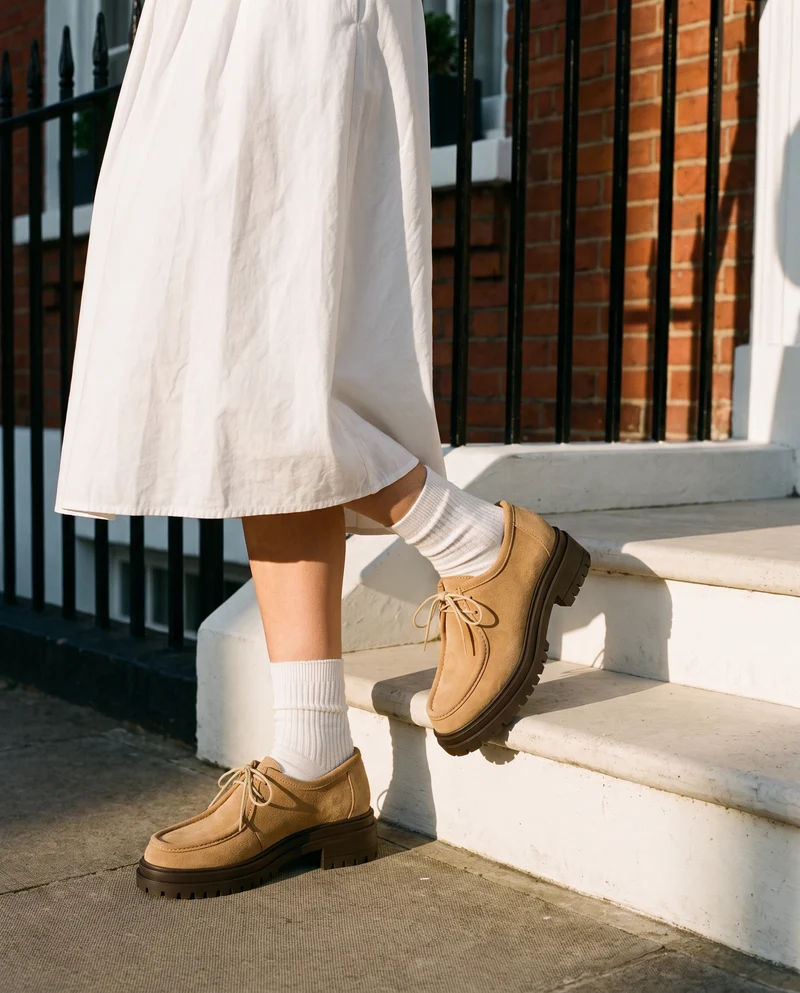GOMINETTE SABLE SUEDE