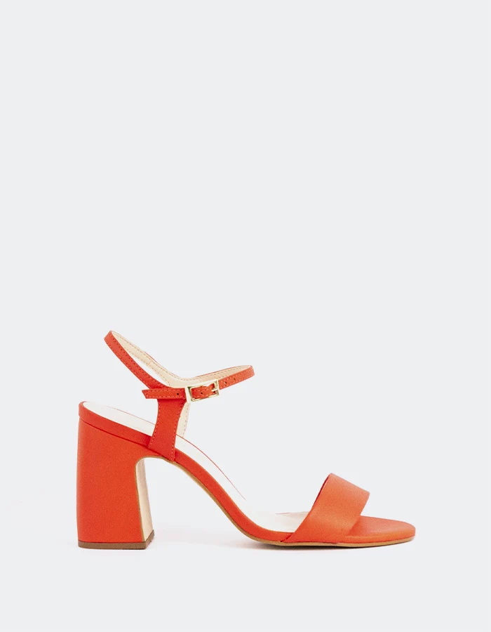 Daffy Red Leather