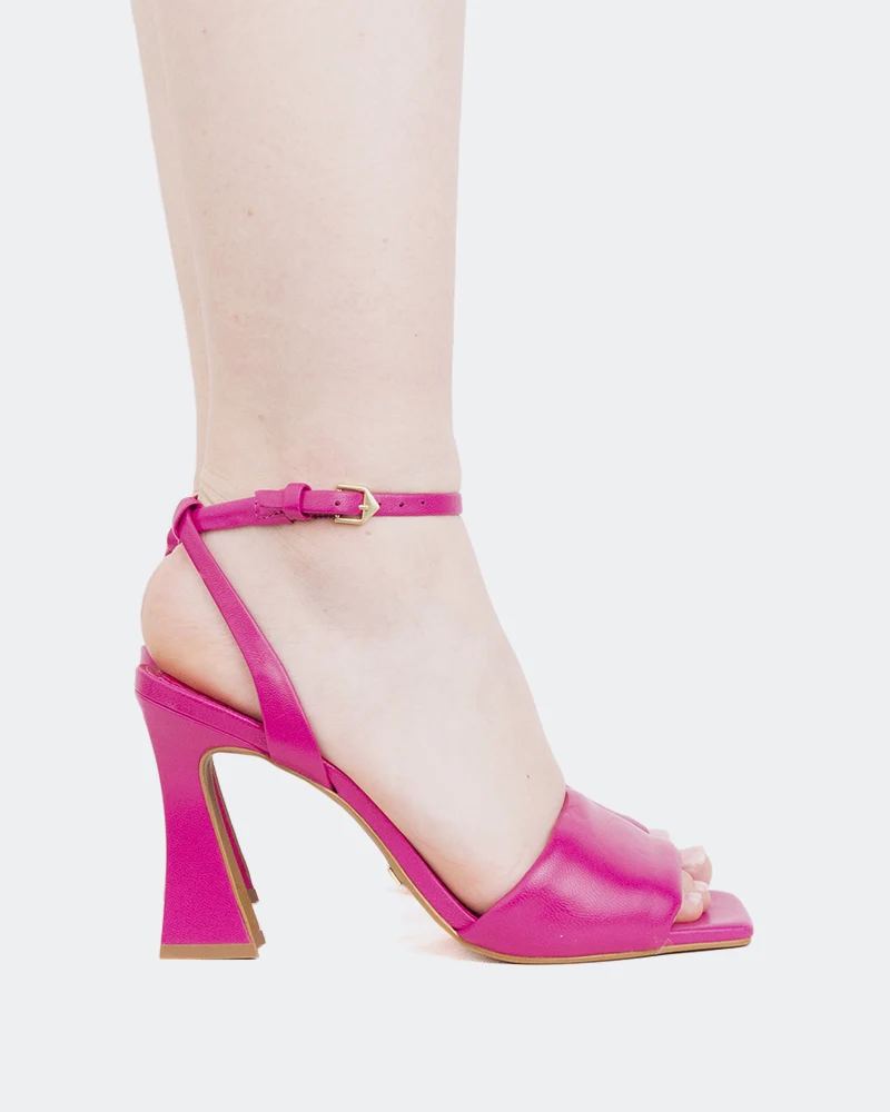 Flavia Fucshia Leather