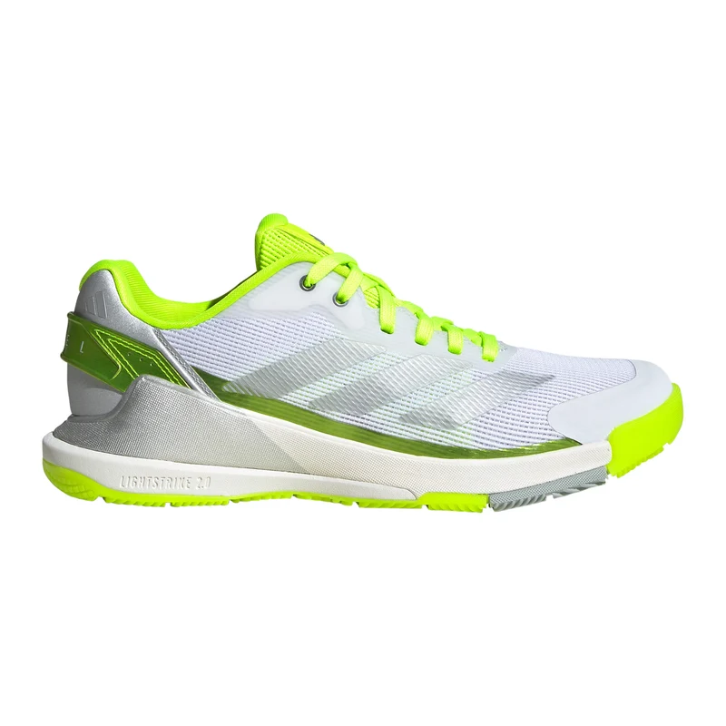 Crazyquick LS Chaussures padel Femmes - blanc, jaunes fluo