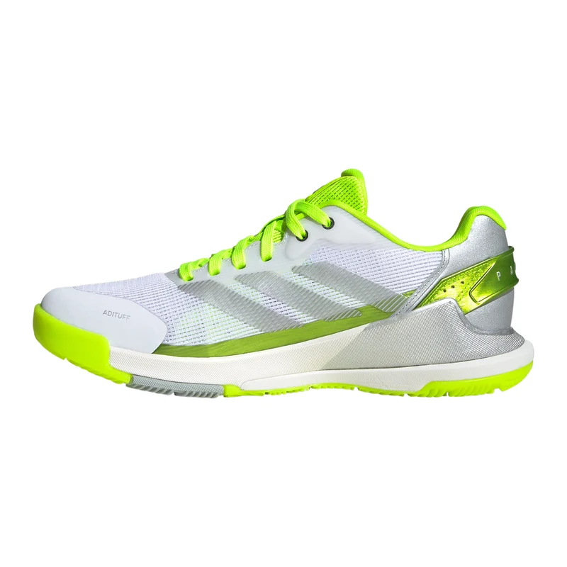 Crazyquick LS Chaussures padel Femmes - blanc, jaunes fluo