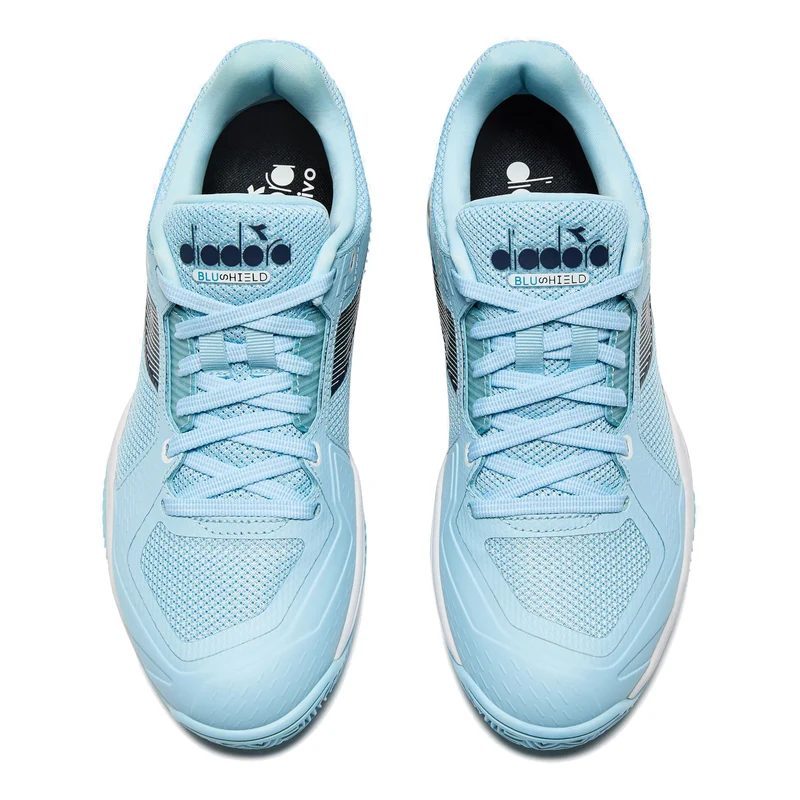 Blushield Torneo 3 Chaussure terre battue Femmes-bleu clair,bleu foncé
