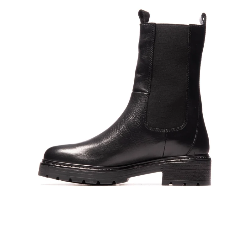 Forio Black Leather