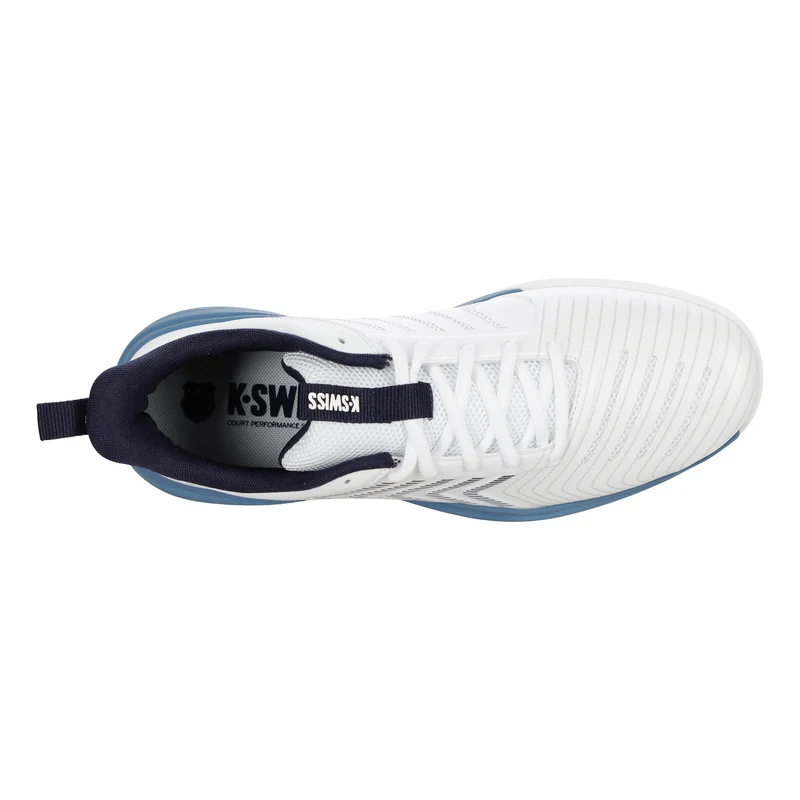 Ultrashot Light Chaussure moquette Hommes - blanc, bleu foncé