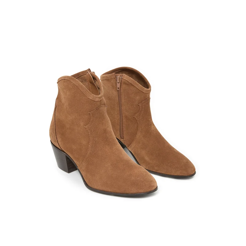 ALIENA TAUPE SUEDE