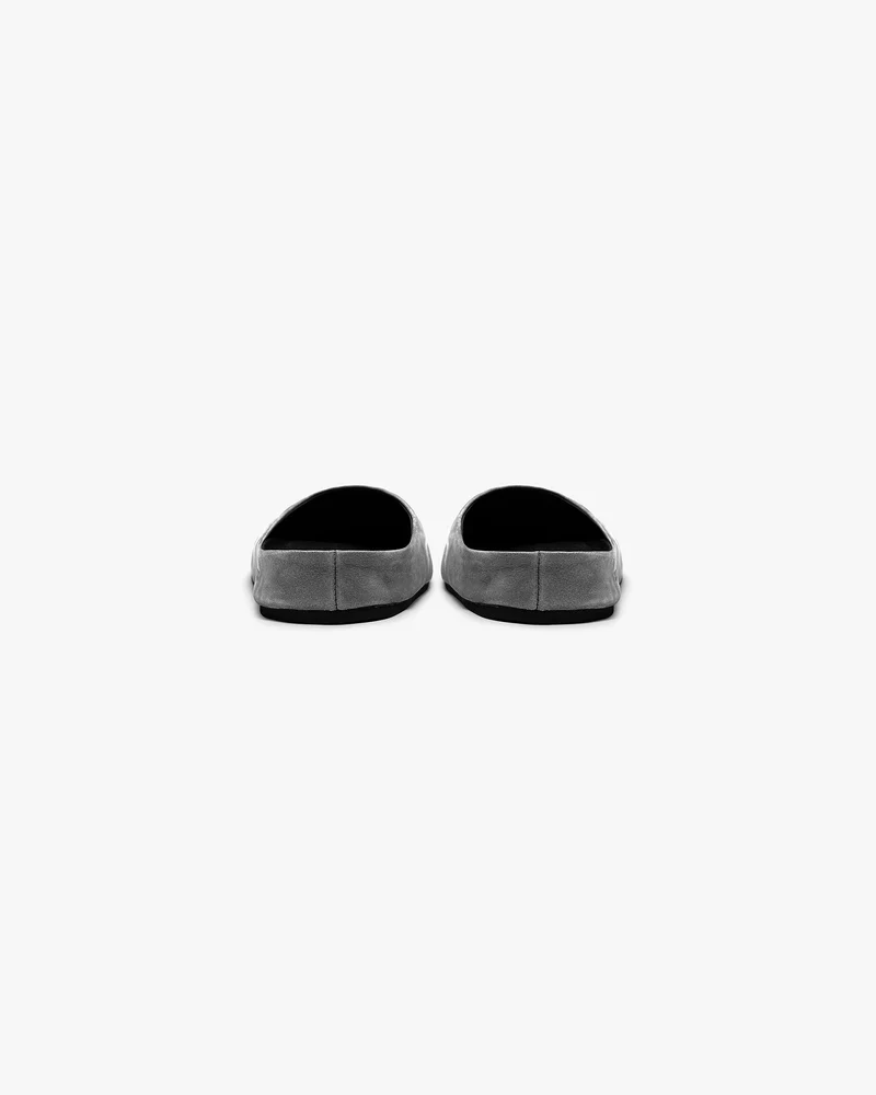 Distressed Mule - Off Black