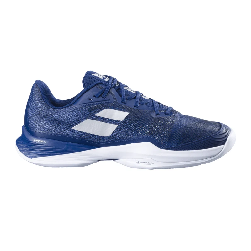 Jet Mach 3 Chaussure Terre Battue Hommes-Bleu Foncé,Blanc