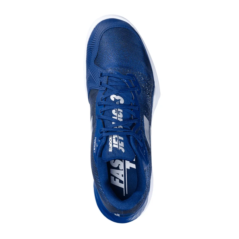 Jet Mach 3 Chaussure Terre Battue Hommes-Bleu Foncé,Blanc