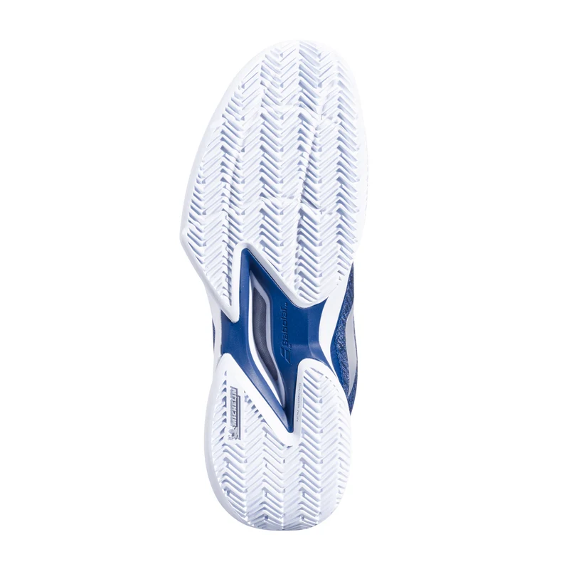 Jet Mach 3 Chaussure Terre Battue Hommes-Bleu Foncé,Blanc