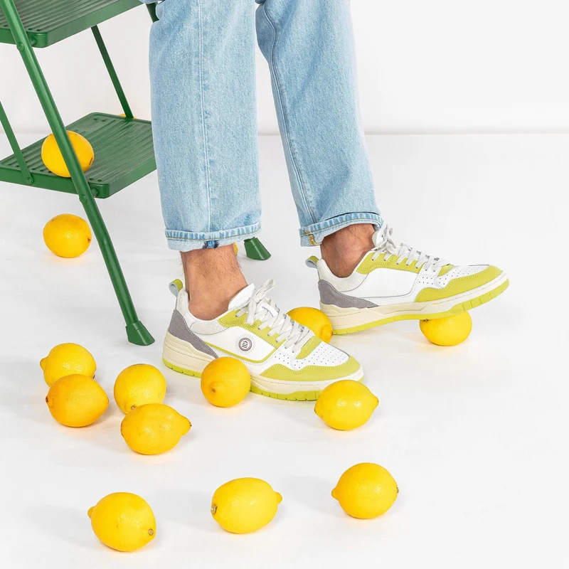 Sneaker Vernaz jaune citron